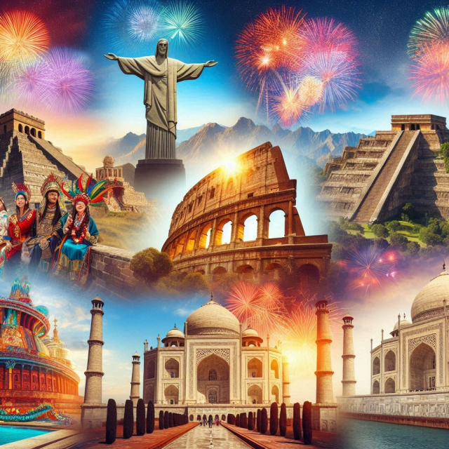 The 7 wonders of the ancient and modern world 