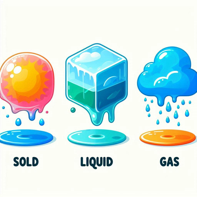 Los distintos estados de la materia