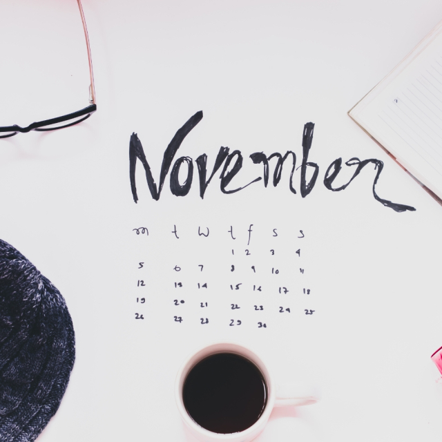 Calendario de Noviembre 2025 en Ecuador