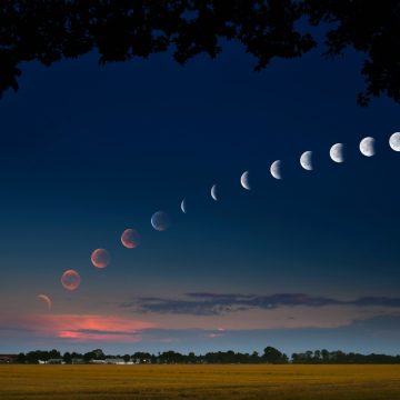 Calendrier lunaire pour avril 2025