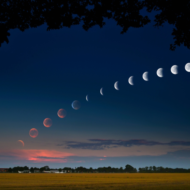 Calendrier lunaire pour avril 2025