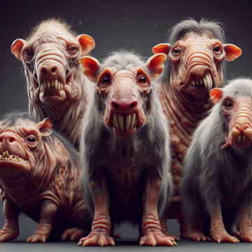 Les animaux les plus laids du monde